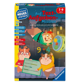 Ravensburger Auf Textaufgaben-Mission – Lernspiel für Kinder ab 7 Jahren