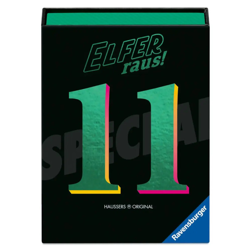 Ravensburger Elfer Raus! Special Edition – Kartenspielklassiker ab 7 Jahren