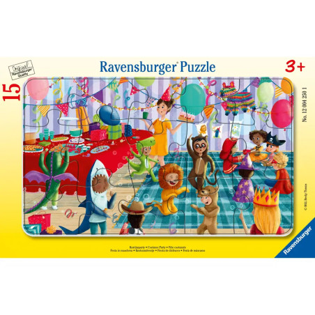 Ravensburger Puzzle "Kostümparty" 15 Teile – Ideal für Puzzle-Anfänger ab 3 Jahren