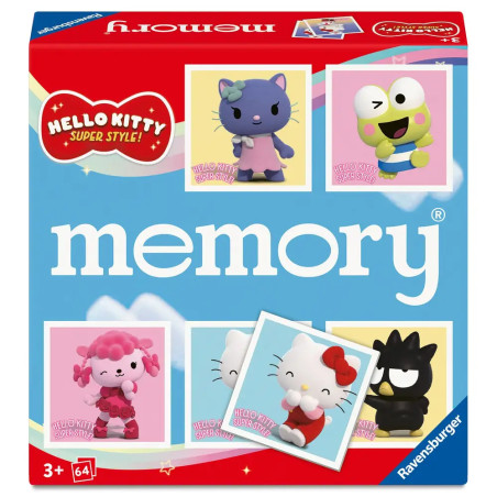 Ravensburger memory® Hello Kitty – Gedächtnisspiel für Kinder ab 4 Jahren