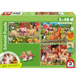 KIPU3x48T.Tiere auf dem Bauernhof