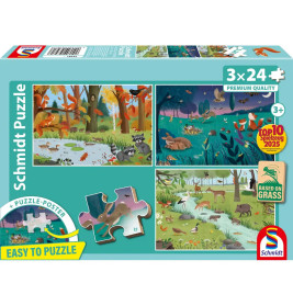 KIPU3x24T. Wald & Wiesentiere