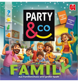 Diset Party & Co. Family Gesellschaftsspiel – Familienspaß ab 8 Jahren