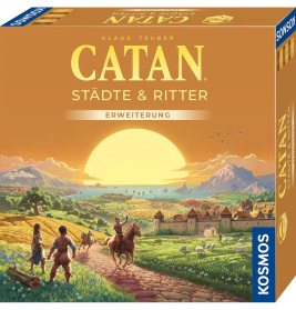 KOSMOS CATAN – Städte & Ritter | Strategie-Erweiterung für 3-4 Spieler | Ab 12 Jahren | Deutsch