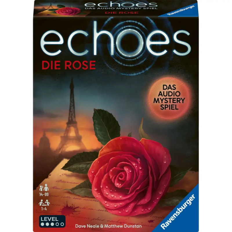 Ravensburger echoes Die Rose – Audio-Escape-Spiel & Krimi für Erwachsene