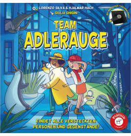 Piatnik Team Adlerauge – Spannendes Beobachtungsspiel für 2-6 Spieler ab 6 Jahren | Schneller Verstand