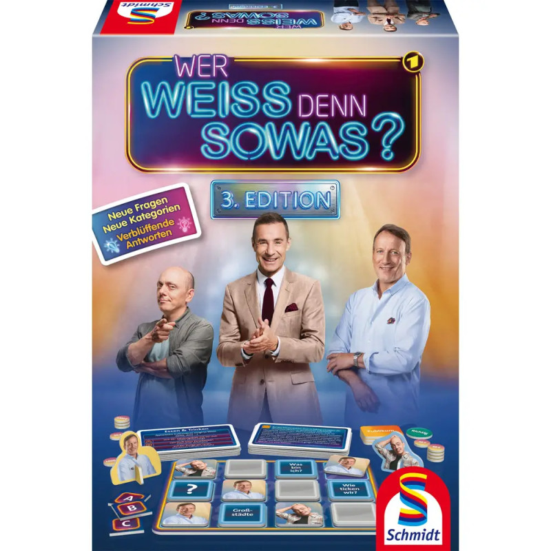 Selecta Wer weiß denn sowas? 3. Edition – Das spannende Ratespiel für die ganze Familie