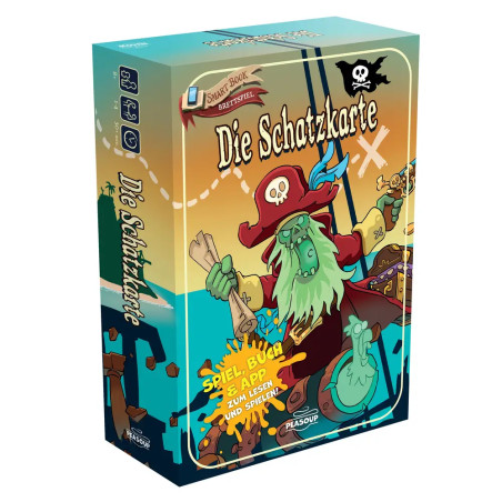 AMIGO SmartBook Die Schatzkarte | Lesen & Spielen kombiniert | Abenteuer für Kinder ab 3