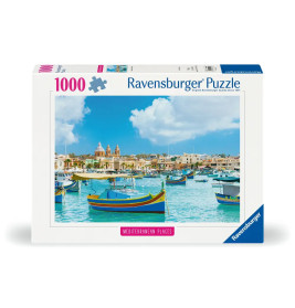 Ravensburger Puzzle Mittelmeer Malta 1000 Teile – Urlaubstraum & Premium Qualität genießen