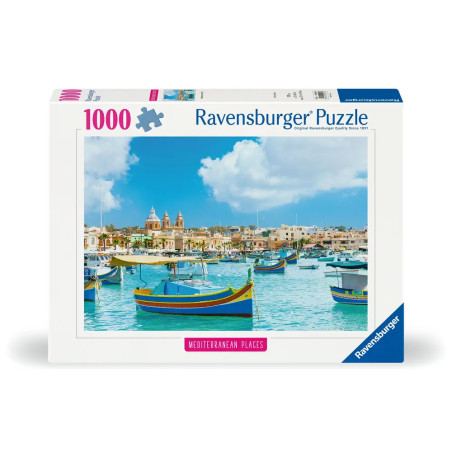 Ravensburger Puzzle Mittelmeer Malta 1000 Teile – Urlaubstraum & Premium Qualität genießen