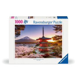 Ravensburger Puzzle Kirschblüte in Japan | 1000 Teile Landschaft | Premium Qualität für Erwachsene