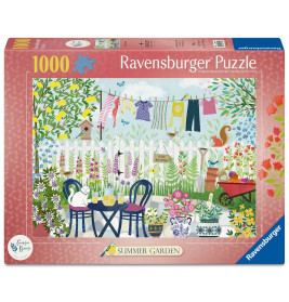 Ravensburger Puzzle Sommergarten (1000 Teile) – Idyllische Blütenpracht zum Entspannen (12001754)