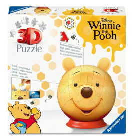 Ravensburger 3D Puzzle-Ball Disney Winnie Puuh – 72 Teile für Fans