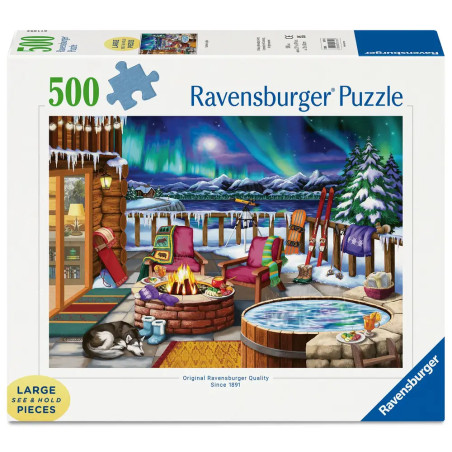 Ravensburger Puzzle Nordlichter – 500 Teile Large Format ab 12 Jahren
