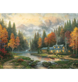 PU1000T. Herbstabend am See
