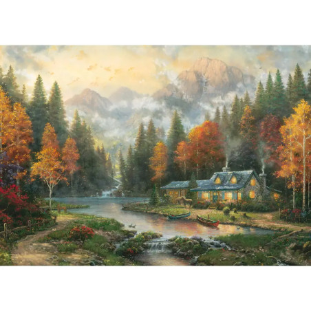 PU1000T. Herbstabend am See