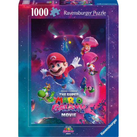 Ravensburger Puzzle Nintendo Super Mario – 1000 Teile | Gaming-Helden ab 14 Jahren