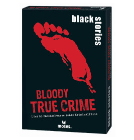 moses. black stories Bloody True Crime – 50 Fälle based on real crimes | Ab 12+ Jahren