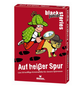 moses. black stories junior Auf heißer Spur | Detektiv Rätselspiel ab 8 Jahren