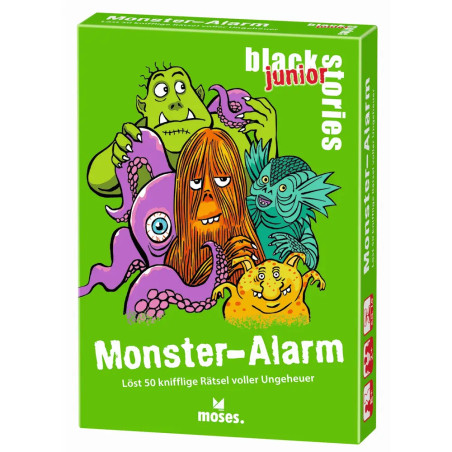 moses. black stories junior Monster-Alarm! – 50 knifflige Rätselgeschichten für Kinder