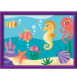Ravensburger CreArt 9+ Meeresfreunde – 2in1 Malset mit Gipselementen, Acrylfarben & Pinsel