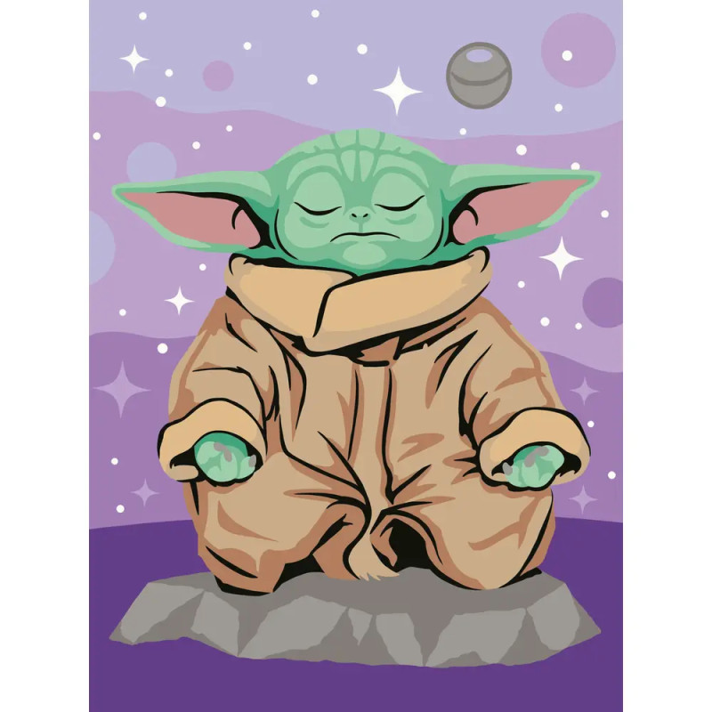 Ravensburger CreArt Malen nach Zahlen Adults Trend Star Wars Motiv – Kreativer Malspaß 12023140