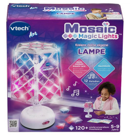 VTech Mosaic Magic Lights Bastelset für Kinder – Mosaik Lampe & Nachtlicht