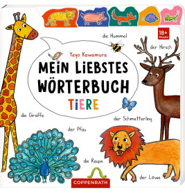 Coppenrath Verlag: Mein liebstes Wörterbuch – Tiere | Pappbilderbuch