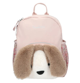 Depesche Princess Mimi Rucksack MILO – Niedlicher Hunde-Rucksack mit flauschigem Gesicht | Ab 4 Jahren