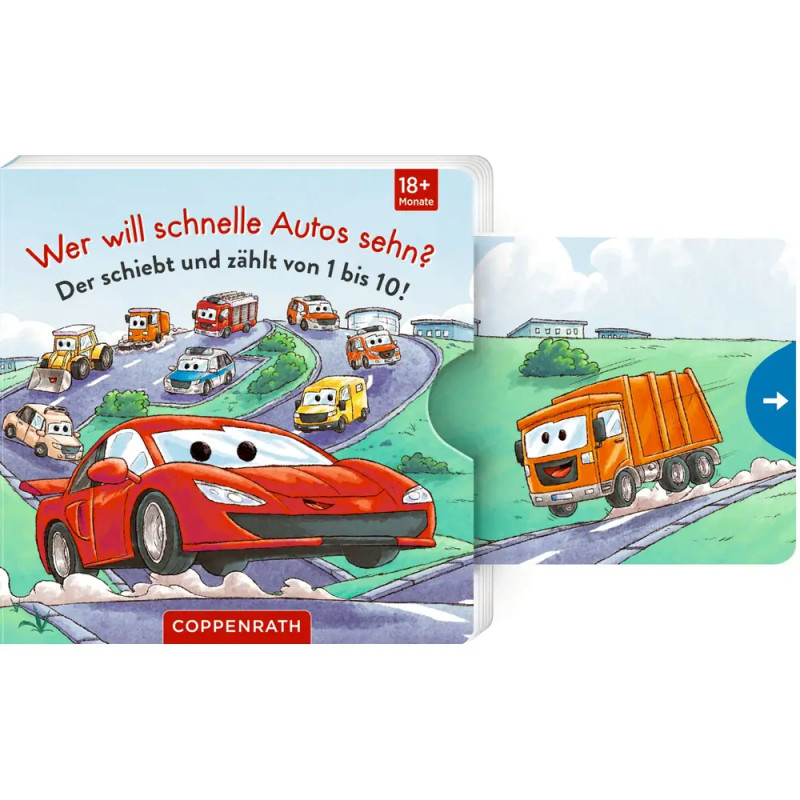 Wer will schnelle Autos sehn?