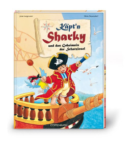 Coppenrath Verlag Käpt'n Sharky: Das Geheimnis der Schatzinsel – Kinderbuch
