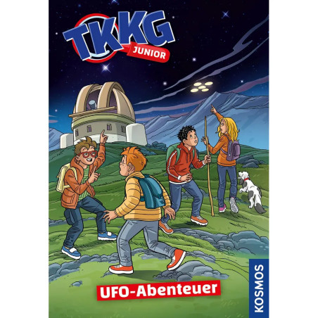 KOSMOS TKKG Junior Band 21: Ufo-Abenteuer in den Alpen. Spannender Fall für Detektive ab 2. Klasse. EAN 9783440175989