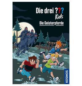 KOSMOS Die drei ??? Kids 98: Die Geisterpferde – Gruseliges Detektivabenteuer | Ab 8 Jahren