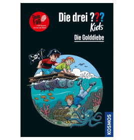 KOSMOS Die drei ??? Kids: Dein Fall Die Golddiebe – Interaktiver Krimi zum Miträtseln | Ab 8 J.