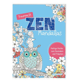 TESSLOFF Traumwelt Zen-Mandalas: Entspannendes Malbuch im Zentangle-Stil – Kreativität für alle