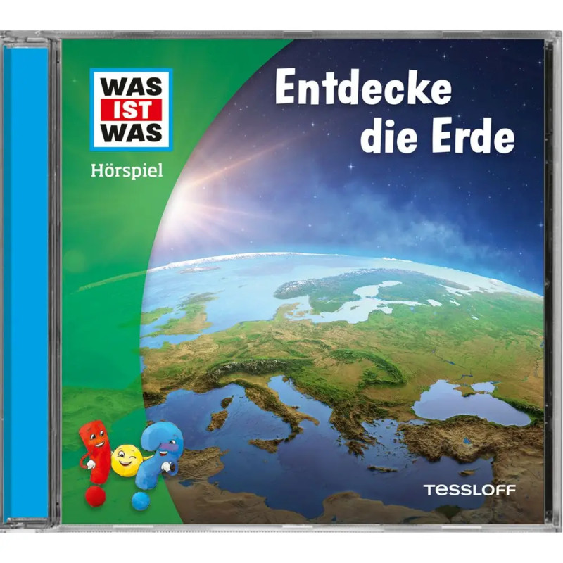 WILDSCHÜTZ WAS IST WAS Hörspiel-CD – Entdecke die Erde (Theo, Tess & Quentin), ab 6 Jahren