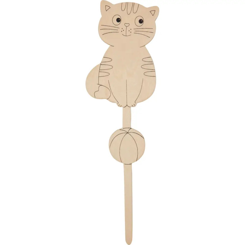 Coppenrath Verlag Holzlieblinge zum Bemalen – 3 Tiere (Katze, Hund, Hase) kreativ gestalten