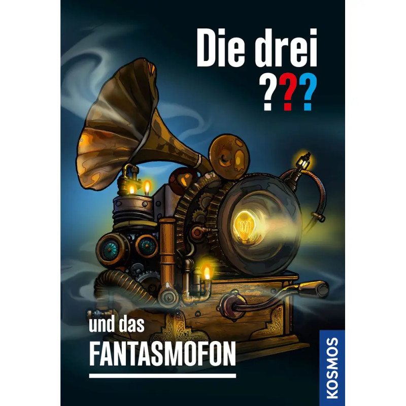 KOSMOS Die drei ??? und das Fantasmofon – Spannender Jugendkrimi | Buch für Kinder 10-13 Jahre