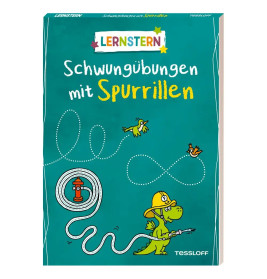 TESSLOFF Schwungübungen mit Spurrillen – LERNSTERN für den Schreibstart ab 5 J.
