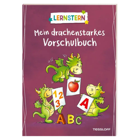 TESSLOFF Lernstern 'Mein Drachenstarkes Buch' – Vorschule spielend lernen | Ab 5 Jahren!