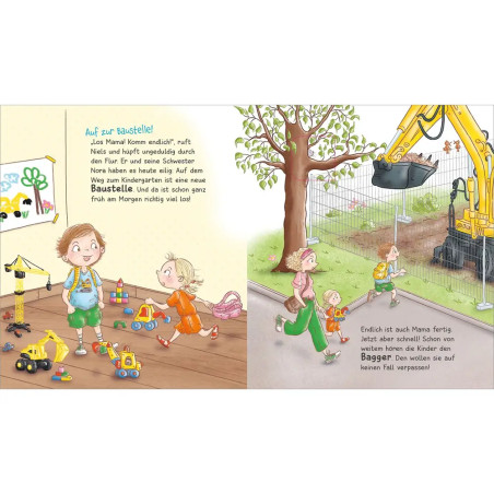 TESSLOFF WAS IST WAS Meine Welt Band 17: Wow! Bagger – Kinderbuch ab 2 Jahren mit Klappen