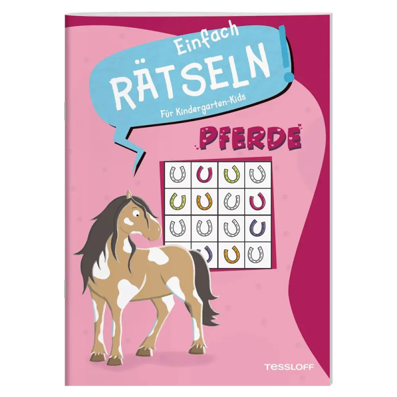 Einfach Rätseln! Für Kinder Pferde