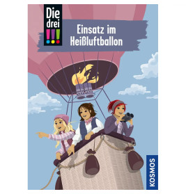 KOSMOS Die drei !!! Band 112: Einsatz im Heißluftballon | Detektivbuch ab 10 Jahren