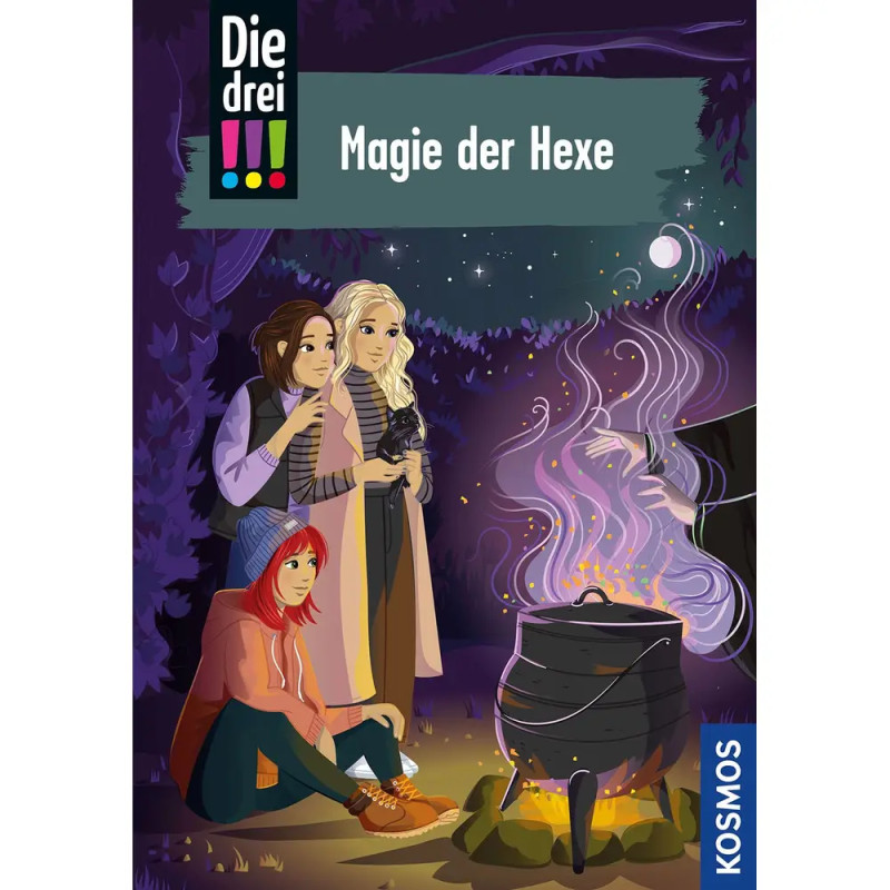 KOSMOS Die drei !!! Band 113: Magie der Hexe | Detektiv Fall im Kräuterworkshop | Ab 10 Jahren