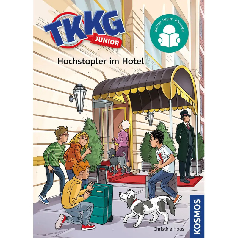 KOSMOS TKKG Junior: Hochstapler im Hotel | Detektivgeschichte mit farbigen Illustrationen | Ab 7 Jahre