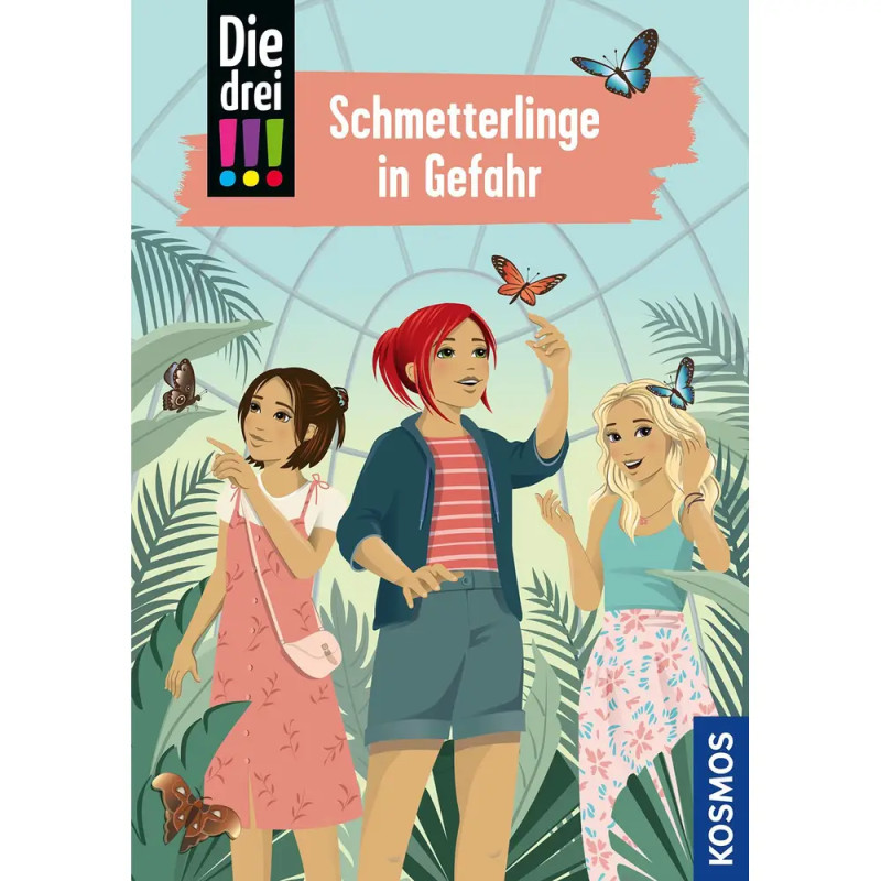 KOSMOS Die drei !!! - 114: Schmetterlinge in Gefahr Krimi für Mädchen ab 10 Jahren (9783440179642)