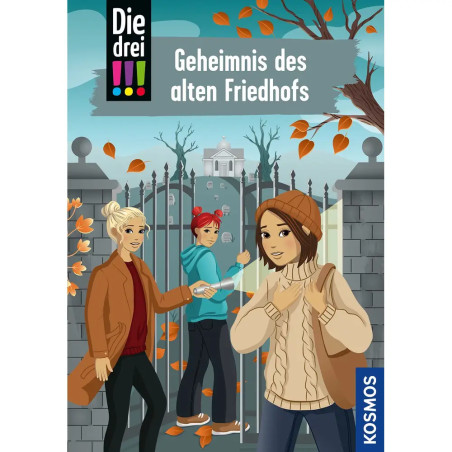KOSMOS: Die drei !!! Bd. 116 – Geheimnis des alten Friedhofs | Krimi ab 10 Jahren