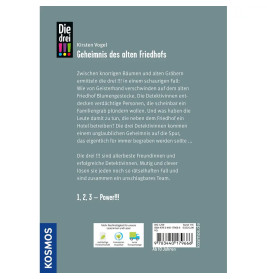 KOSMOS: Die drei !!! Bd. 116 – Geheimnis des alten Friedhofs | Krimi ab 10 Jahren