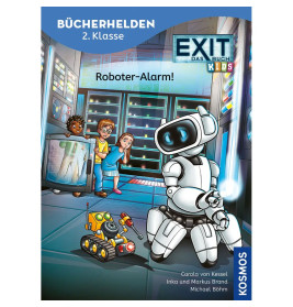 KOSMOS EXIT® Das Buch: Roboter-Alarm (9783440181768) - Rätselbuch & Leseförderung 2. Klasse