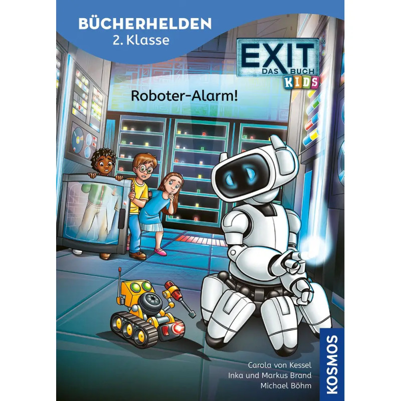 KOSMOS EXIT® Das Buch: Roboter-Alarm (9783440181768) - Rätselbuch & Leseförderung 2. Klasse